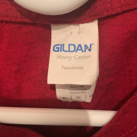 Fabulous San Antonio The Alamo Textured Bright Red Tshirt SZ XL - Picture 3 of 6